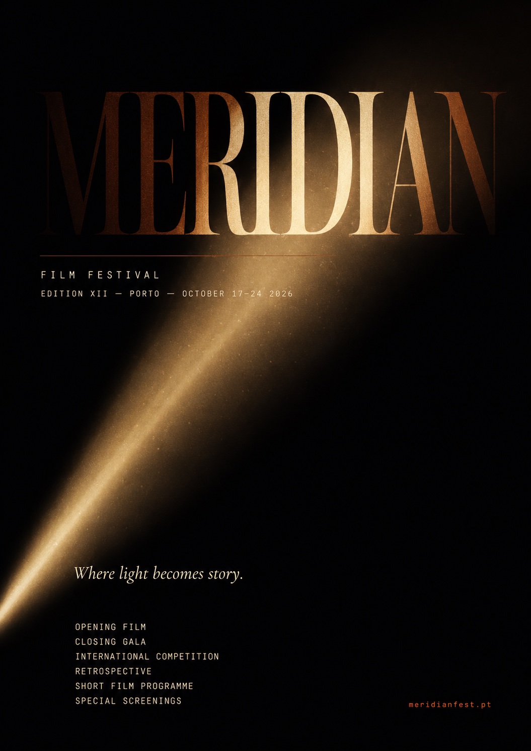 MERIDIAN Film Festival Poster