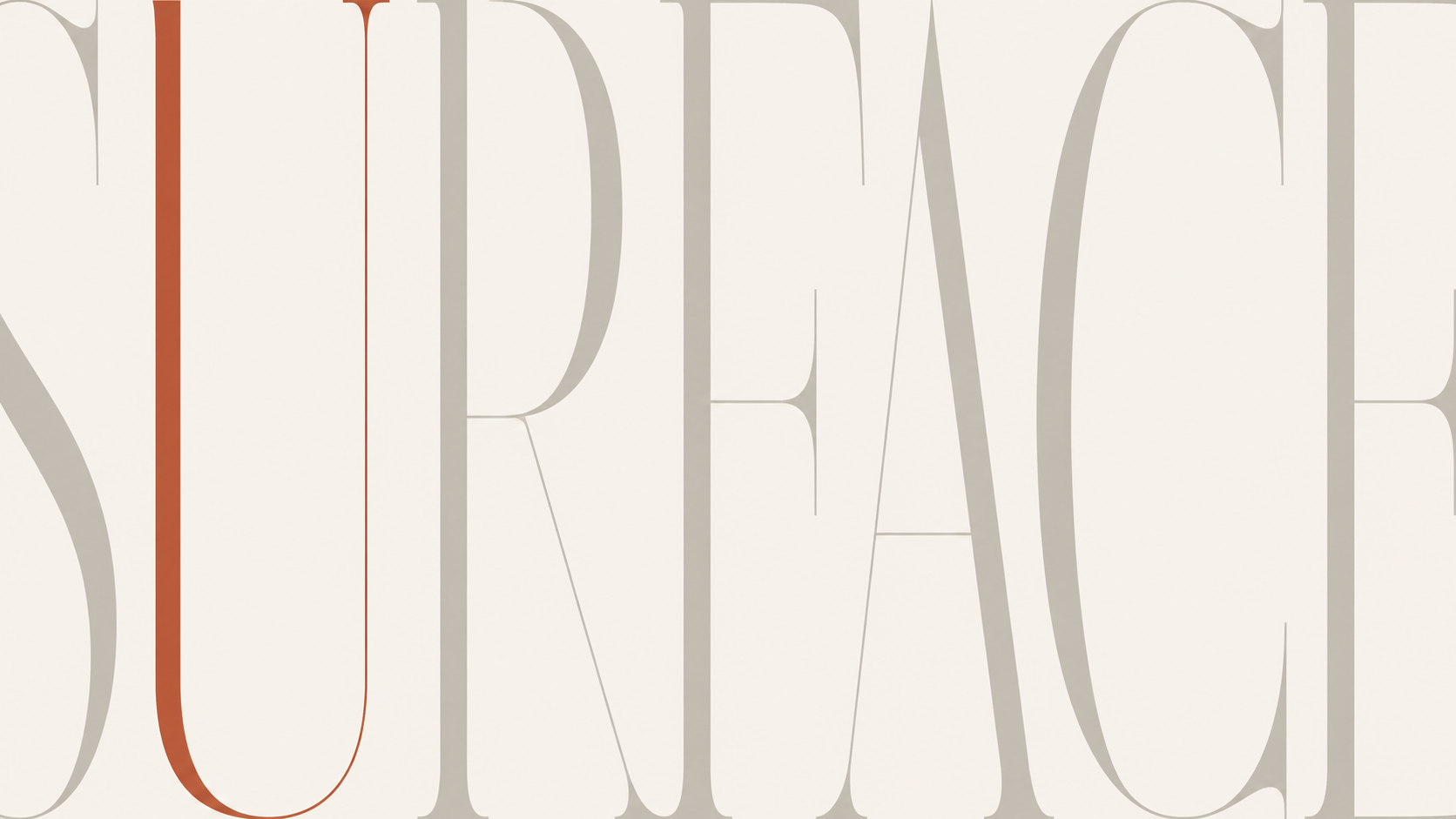 Type Study 1
